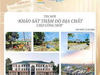 Chợ cống mới đang thi công, tâm điểm phát triển của phú xuân city