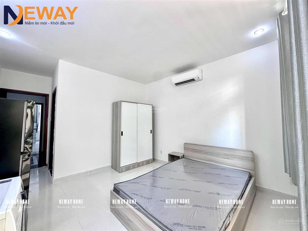 Cho thuê căn hộ dịch vụ full nội thất máy giặt riêng ban cong phù hợp hssv nvvp