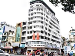 Cho thuê toà nhà  góc 2 mặt tiền trần hưng đạo x châu văn liêm quận 5  giá thuê 913,675 triệu/th