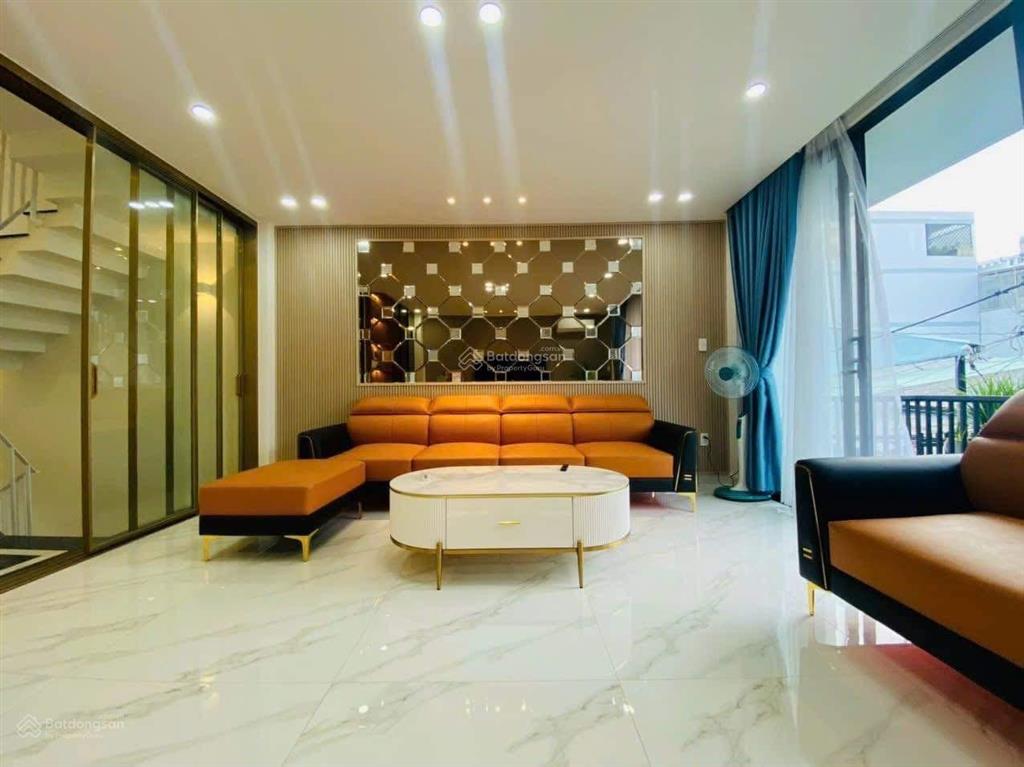 Bán nhà phan văn trị, 4 tỷ 1, 57,1m2, p. 14, quận bình thạnh. hxh 5m, 4pn 5wc, gần chợ bà chiểu