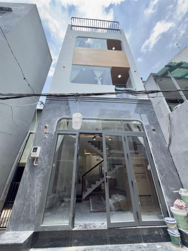 Nhà ở lê lai 52,5m2 chỉ 3,2 tỷ gò vấp, sổ hồng riêng, hẻm xe hơi giao thông thuận tiện