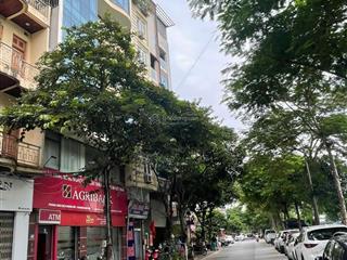 Bán nhà mặt phố quan hoa  kinh doanh  vị trí đẹp nhất  vỉa hè rộng  dt 135m2  mt 5.5m  33 tỷ