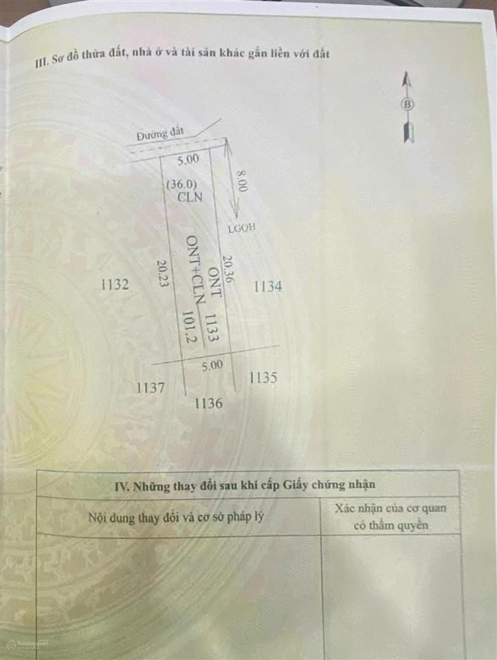 Cần tiền bán gấp lô đất đẹp ngay kế bên địa đạo củ chi