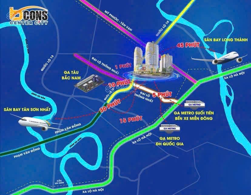 Chính sách hiếm có  mua nhà nhẹ tài chính, sở hữu ngay căn hộ trung tâm khu đông từ ~130 triệu!