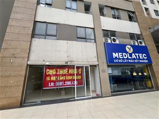 Chính chủ cho thuê diện tích sàn thương mại căn góc 2 tầng tại toà ct2b  lk05