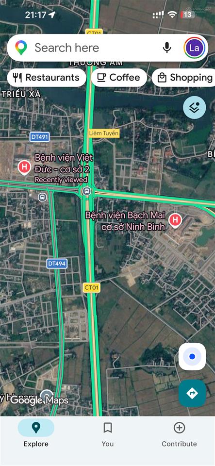 Chính chủ bán đất kinh doanh 132m2, mặt tiền 6m, đường 28,5m, gần bv việt đức 2, phủ lý