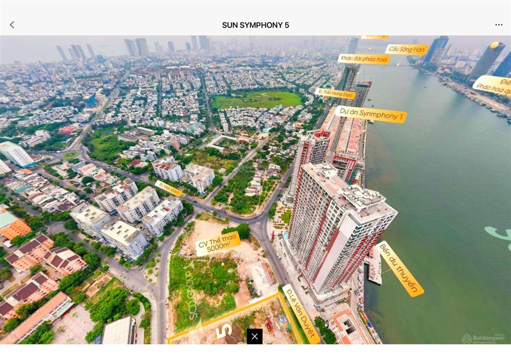 Căn hộ chung cư đẹp, nhiều tiện ích tại sun symphony residence, đà nẵng, giá thỏa thuận, 30m2