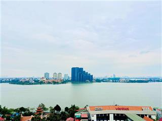 Bán căn chung cư lô góc phố lạc long quân, view trọn hồ tây, 102m x 3pn, sổ đỏ lâu dài, nhỉnh 9 tỷ