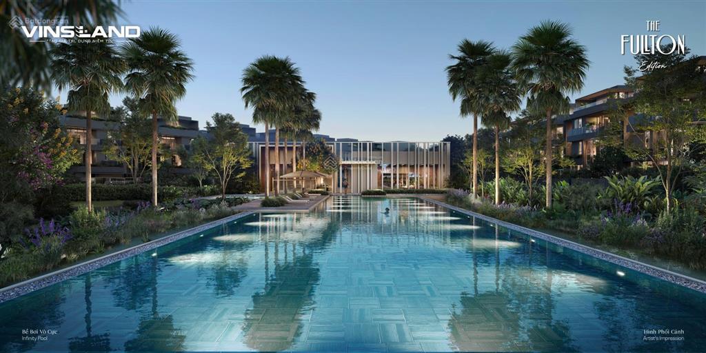 Siêu hiếm 1 trong 3 căn dinh thự poolvilla view trực diện bể bơi dự án the fullton capitaland