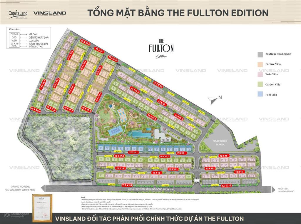 Siêu hiếm 1 trong 3 căn dinh thự poolvilla view trực diện bể bơi dự án the fullton capitaland