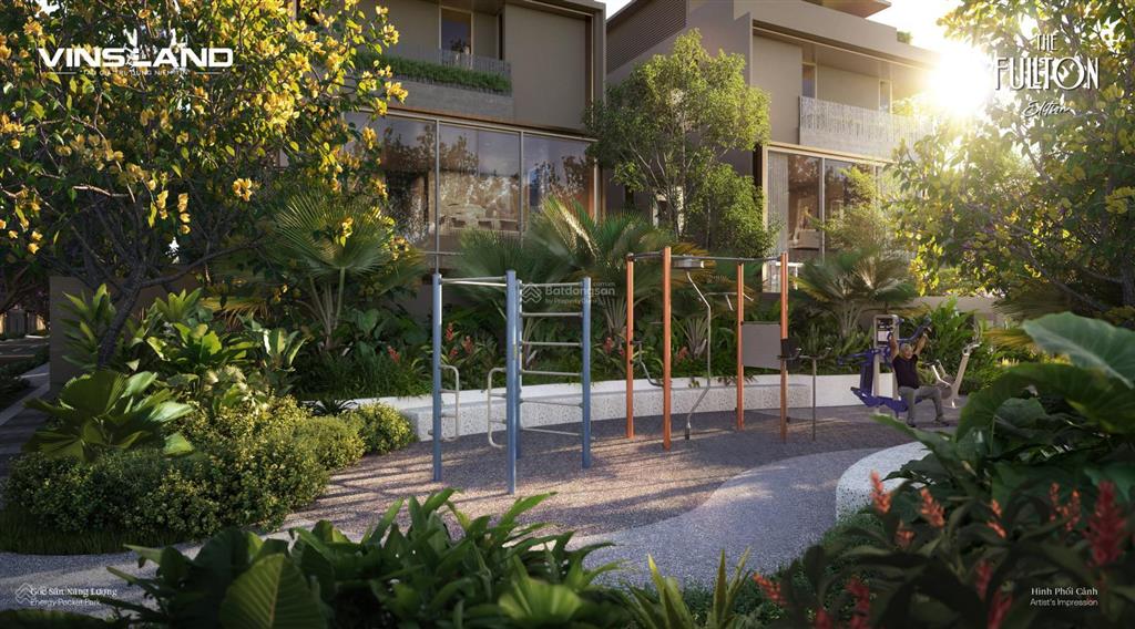 Căn biệt thự song lập còn lại dự án the fullton capitaland, cạnh lối đi 50m ra clubhouse