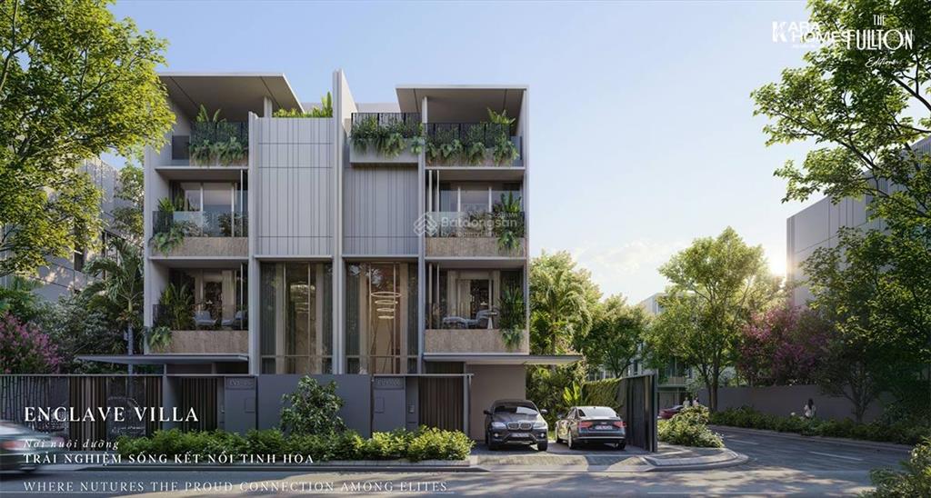 Căn biệt thự song lập còn lại dự án the fullton capitaland, cạnh lối đi 50m ra clubhouse