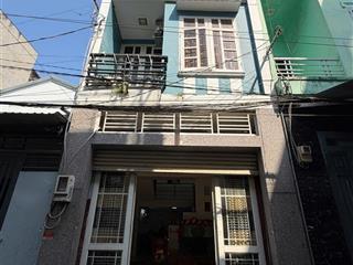 Nhà hẻm 5m thông  đường số 14, gò vấp. dt 58,4m² xây 1 trệt 2 lầu. gần chung cư k300. giá2,38 tỷ