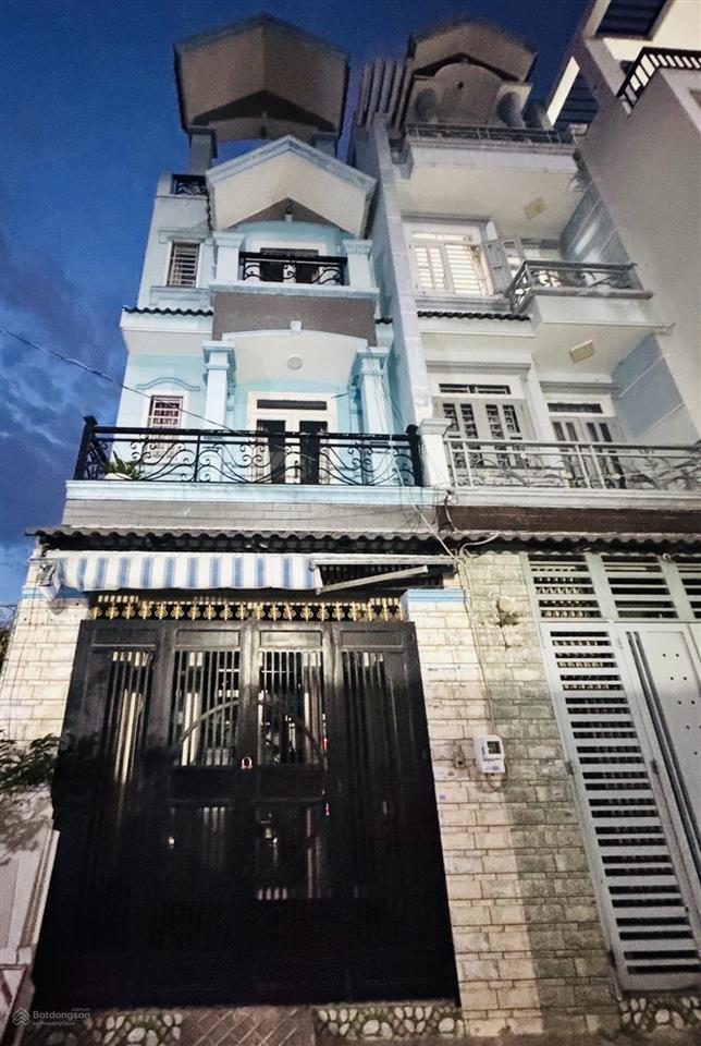 Hàng thơm đường số 21d tên lửa  4 tầng  58m²  hẻm 6m  giá nhỉnh 6đ tl
