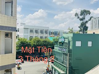 Mặt tiền hà tôn quyền q11  sát mặt tiền 3/2  căn góc dễ kd buôn bán  giá nhỉnh 14t tl