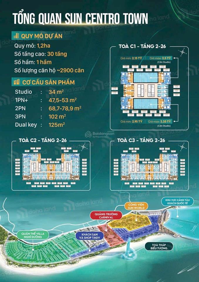 Duy nhất suất nội bộ còn sót lại căn 1n + 46m2 giá siêu rẻ