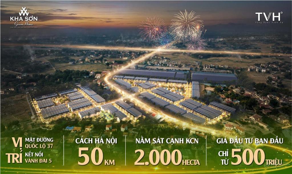 Kha sơn green home tâm điểm đầu tư mới tại thái nguyên