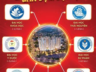 Bán căn hộ 72m2 tại tecco elite city, quang trung, thái nguyên, giá thỏa thuận, view đẹp, chính chủ
