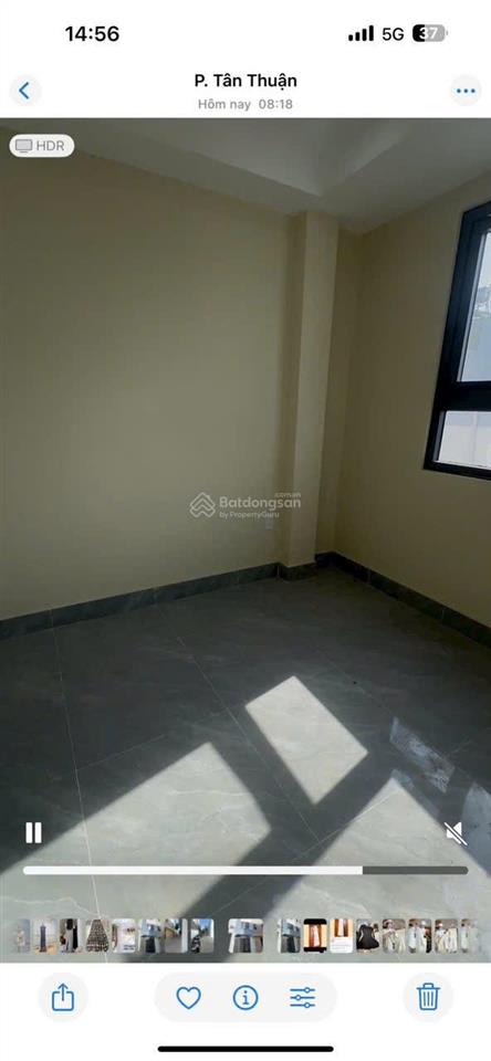 Bán nhà ngay lâm văn bền, 1 trệt 2 lầu, sân thượng, nhà mới, nội thất đầy đủ