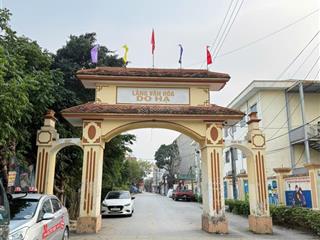 Chính chủ bán lô trục chính làng do hạ tiền phong mê linh hà nội dt 100m2 full thổ cư kinh doanh