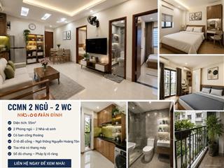 Chỉ 2 tỷ sở hữu ngay căn ccmn thang máy 55 m2 2 ngủ 2 wc có ban công ngõ 42 xuân đỉnh 0948 031 ***