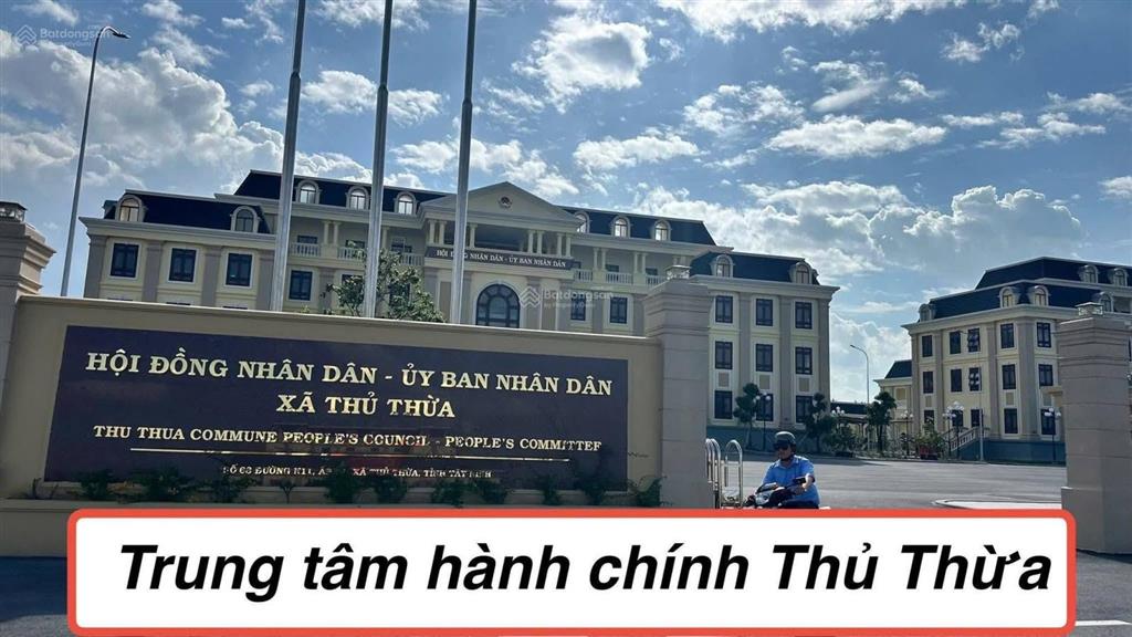 Đất full thổ 90m2 ngay trung tâm hành chính thủ thừa
