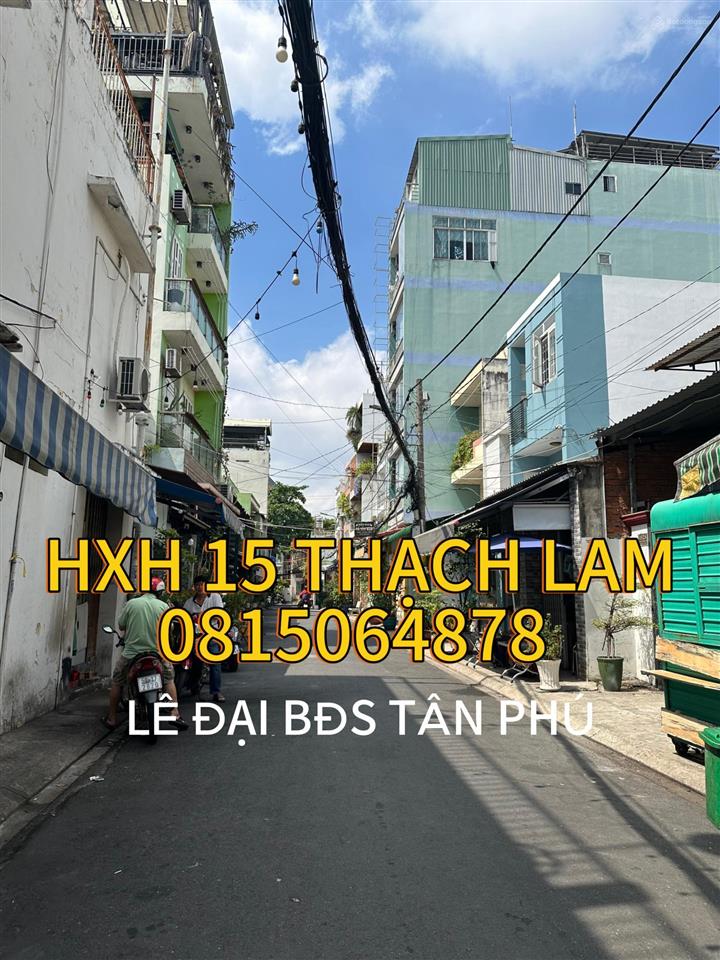 Chủ định cư bán gấp. bán nhà thạch lam luỹ bán bích. hxh kinh doanh. 4x20 8,9 tỷ.