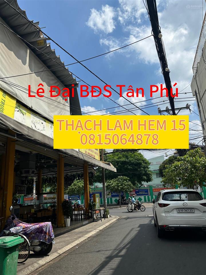 Chủ định cư bán gấp. bán nhà thạch lam luỹ bán bích. hxh kinh doanh. 4x20 8,9 tỷ.