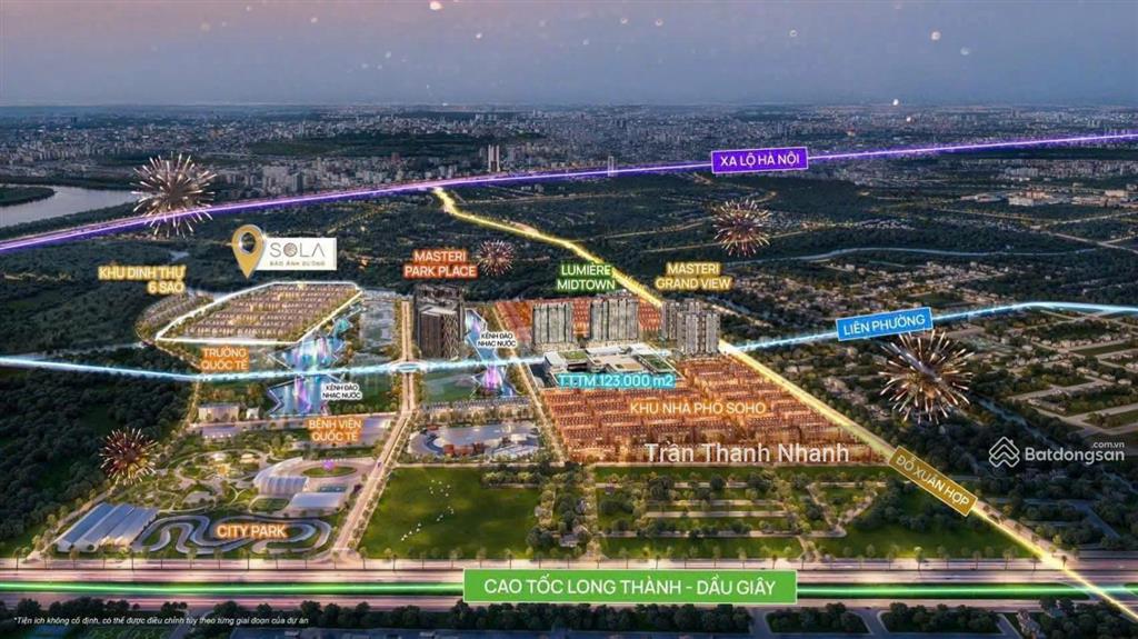 Hàng chọn lọc sola villas the global city với căn 6*18m. giá từ khoảng 4x tỷ/căn