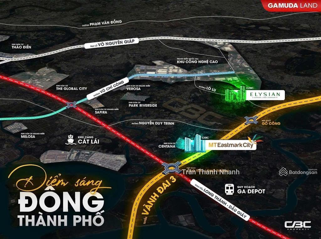 Hàng chọn lọc sola villas the global city với căn 6*18m. giá từ khoảng 4x tỷ/căn