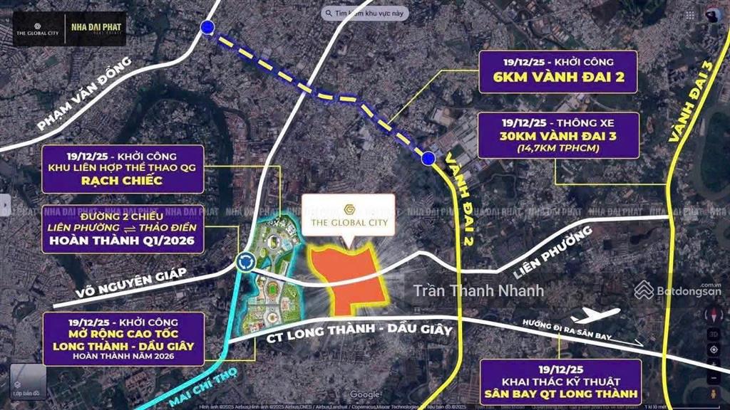 Hàng chọn lọc sola villas the global city với căn 6*18m. giá từ khoảng 4x tỷ/căn