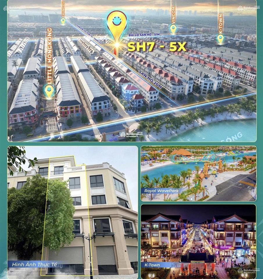 Shophouse áp góc, sh751, mặt tiền 6m, giá chỉ 15 tỷ