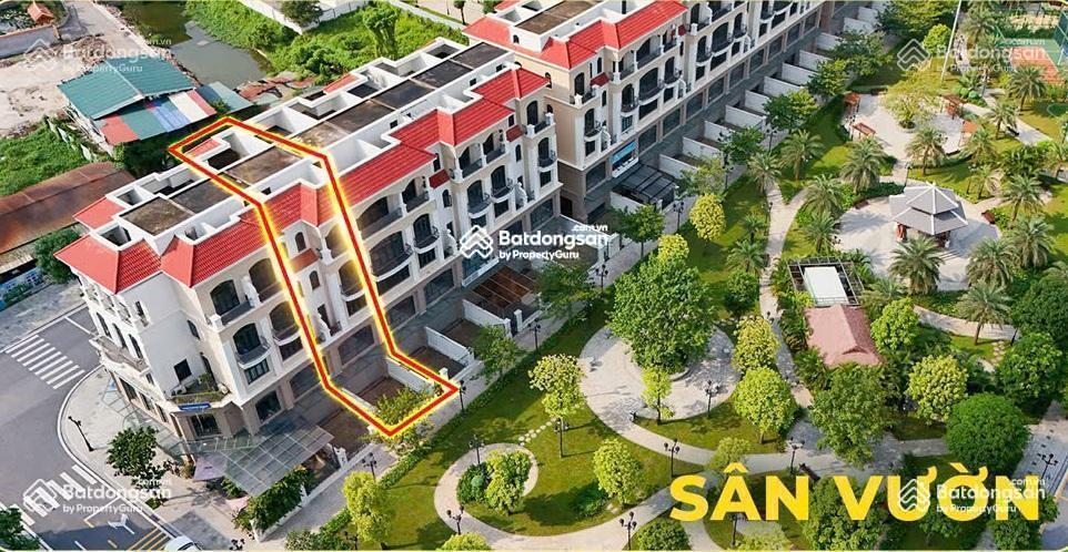 Shophouse sân vườn 2 mặt tiền đối diện 30 tòa chung cư, giá chỉ 15 tỷ