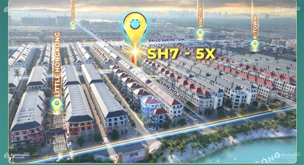 Shophouse áp góc, sh751, mặt tiền 6m, giá chỉ 15 tỷ