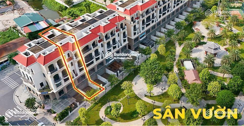 Shophouse sân vườn 2 mặt tiền đối diện 30 tòa chung cư, giá chỉ 15 tỷ