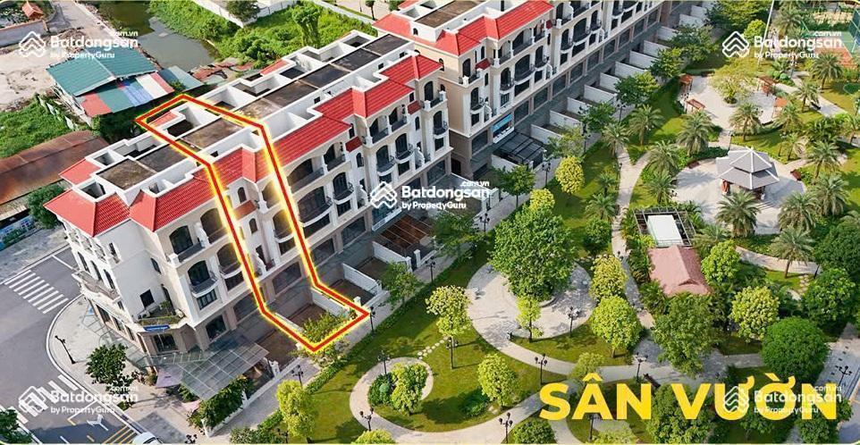 Shophouse sân vườn 2 mặt tiền đối diện 30 tòa chung cư, giá chỉ 15 tỷ