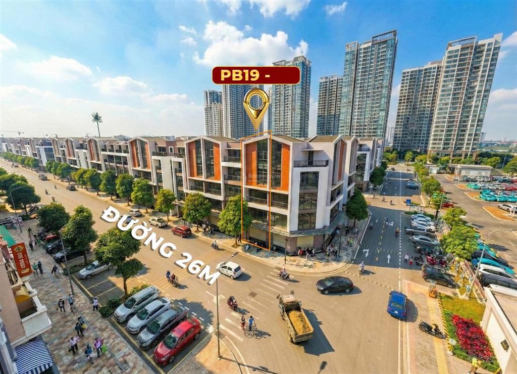 Shophouse áp góc, pb202, mặt tiền 5m, giá chỉ 15 tỷ