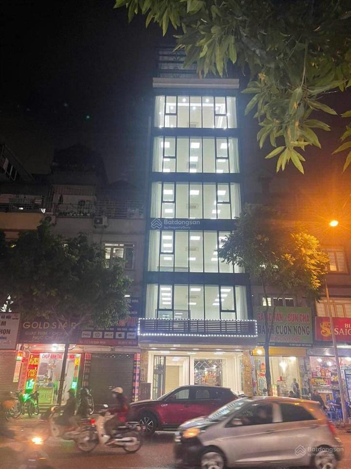 Cho thuê nhà nguyễn xiển  80m7 tầng thang máy  vỉa hè rộng  kinh doanh đỉnh35tr