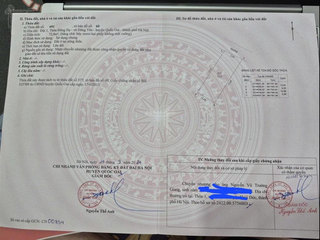 Phú cát  hòa lạc chỉ 2 tỷ full thổ cư  thông ô tô  vị trí đẹp  tiện ích bạt ngàn