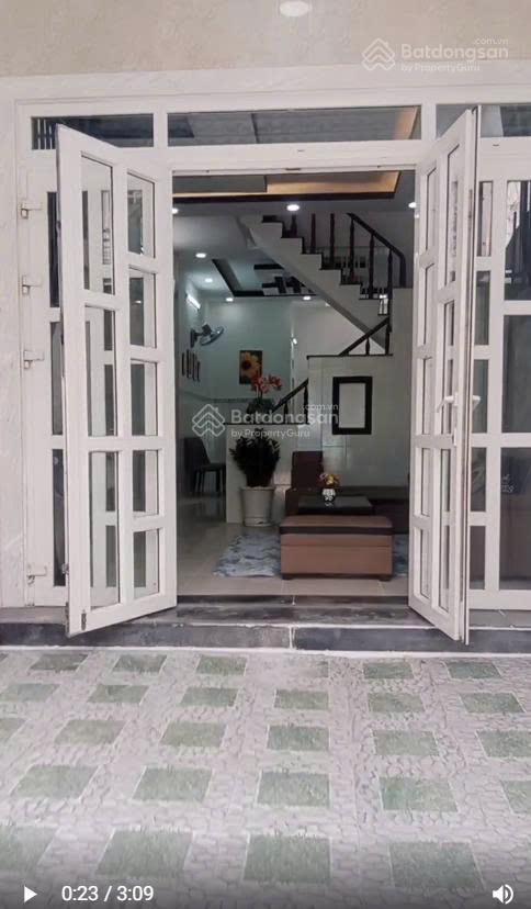 Nhà đẹp 4x15m thạnh lộc 22, q12  hẻm 6m thông, xe hơi vào tận nhà