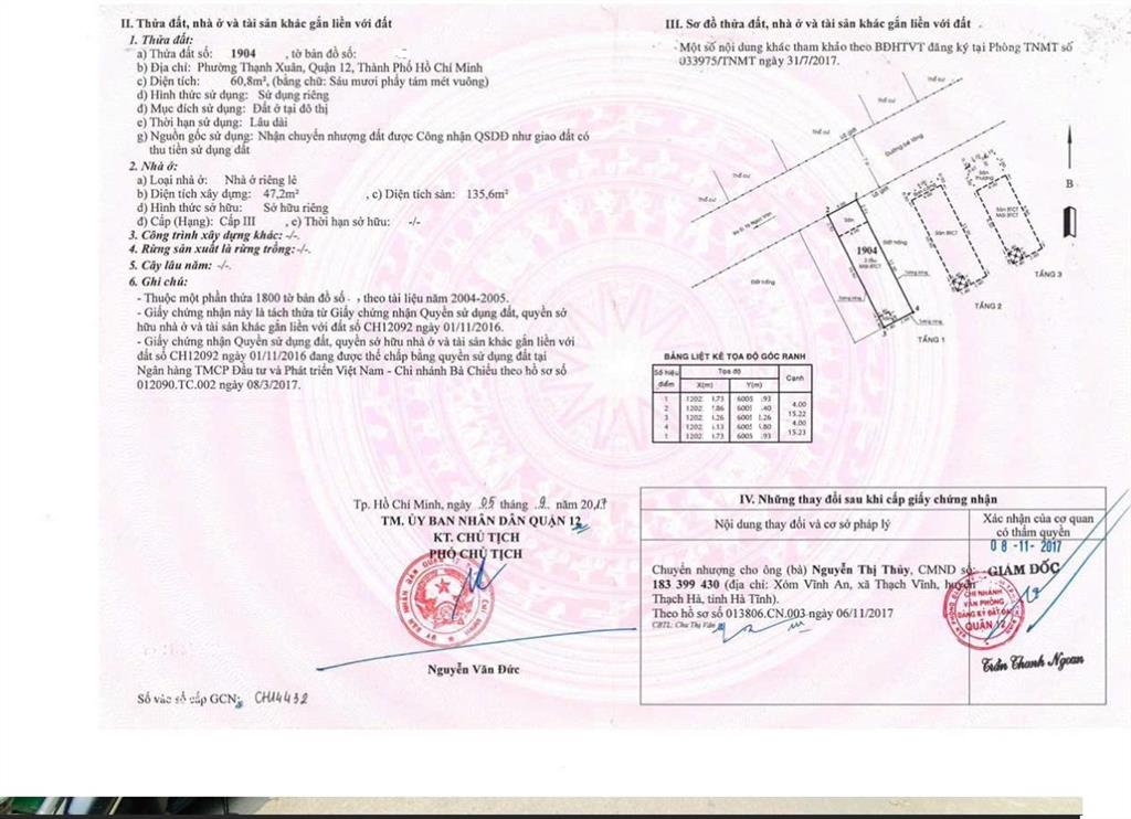 Nhà đẹp 4x15,5m đường ô tô 8m tx21tx22, q12, ngay chợ minh phát