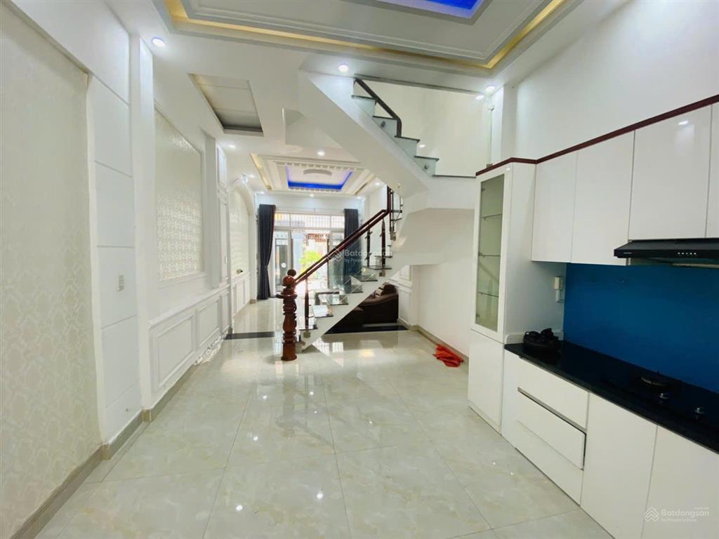 Nhà đẹp 4x15,5m đường ô tô 8m tx21tx22, q12, ngay chợ minh phát