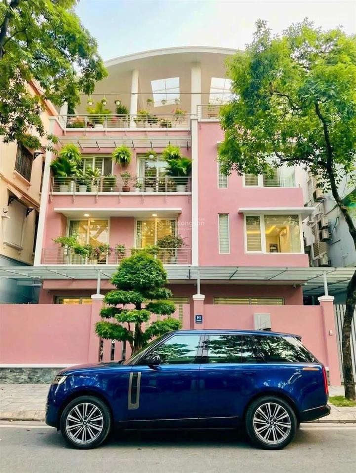 Cho thuê biệt thự linh đàm 180m2 nhà xây 4 tầng mặt tiền 12m giá 40tr/tháng có thương lượng