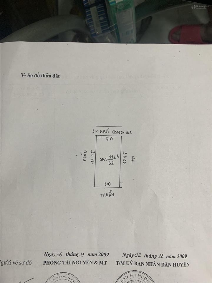 Bán đất đại yên, chương mỹ, hà nội