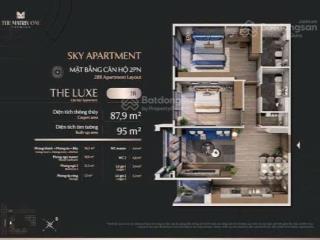 Bán căn 2 phòng ngủ the matrix one  premium