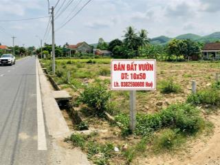 Chính chủ cần bán đất vườn đẹp 500m  sẵn 50m thổ cư  xã củ chi