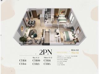 Chỉ 5 tỷ căn góc 65m2 2n2vs tại victoria, ban công đông nam view bể bơi đẹp,  em 0857 165 ***