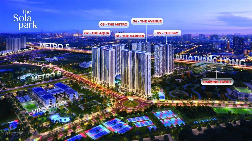 Gấp 76m tòa g6 sola park chỉ 4,7 tỷ, quá rẻ, ban công đông nam mát mẻ, 3n2vs,  0857 165 ***