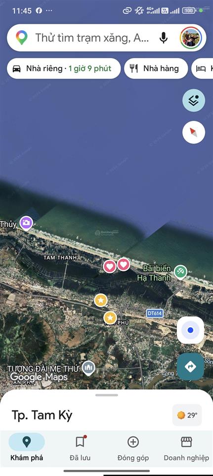 Đất mặt tiền biển đà nẵng diện tích lớn. đường thanh niên