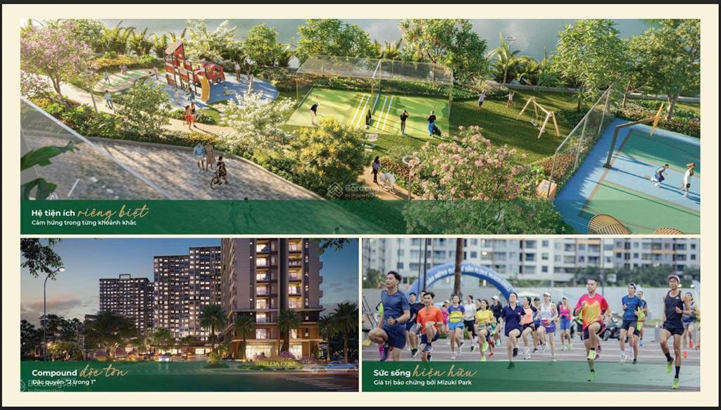 Bán căn hộ khu đô thị mizuki park chỉ từ 3.95tỷ/căn